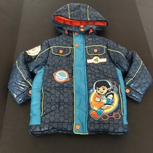 Disney Store Miles from Tomorrowland Boys Puffy Winter Jacket Coat Size 3T